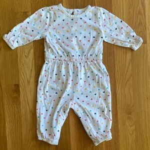 3-6M Old Navy Heart Romper